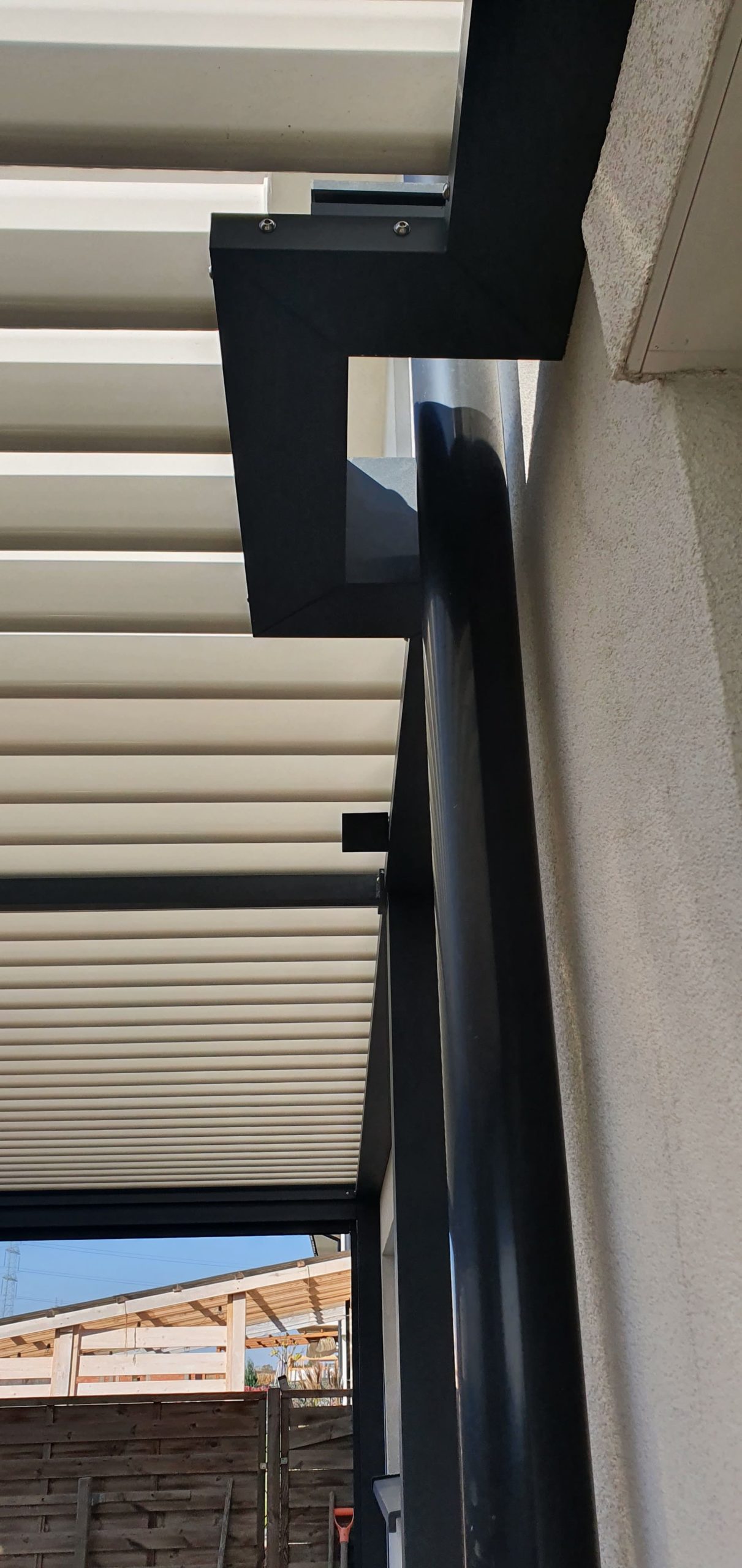 Pergola mit Außenrohr Pergola mit Außenrohr